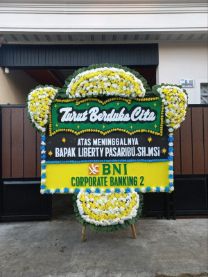 Papan Bunga Duka di Kalibaru
